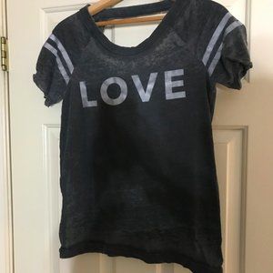 Women's Chaser Love Gray Tshirt S